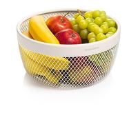 Tescoma 900828 - Cesta para fruta (metal, esmaltada, diámetro: 25 cm), línea Online