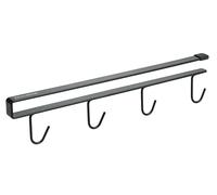 Tescoma 900901 Barra para colgar copas de 31 cm, color negro, línea Online