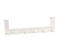 Tescoma Barra con ganchos para puertas Flexispace blanco, 30 cm