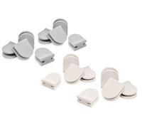 Tescoma Conectores y Bases, Plástico, Blanco, 15x10x3 cm, 16 Unidades