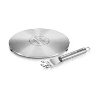 Tescoma GrandCHEF - Adaptador de inducción (acero inoxidable, 21 cm)