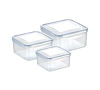 Tescoma JGO 3 CONTENEDORES CUAD 0,4-0,7-1,2L FRESHBOX