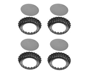 Tescoma Juego 4 Moldes Rizados Desmontables 10cm Delicia, Variados