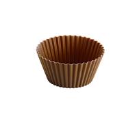 Tescoma - Juego 6 unidades de moldes de silicona para muffins DELÍCIA Ø 9 cm