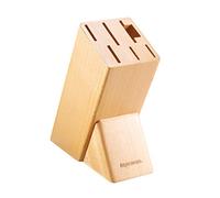 Tescoma Noblesse - Bloque para 6 cuchillos y afilador de madera