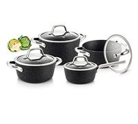 Tescoma PRESIDENT Stone batería de cocina, paquete de 8 unidades