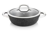 Tescoma President Stone - Sartén honda con tapa (24 cm)