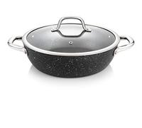Tescoma President Stone - Sartén honda con tapa (26 cm)