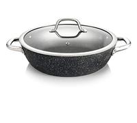 Tescoma President Stone - Sartén honda con tapa (28 cm)