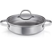 Tescoma Sartén profunda SteelCRAFT con tapa, diámetro 28 cm, 2 asas