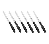 Tescoma Sonic - Juego de 6 Cuchillos de Mesa, 12 cm