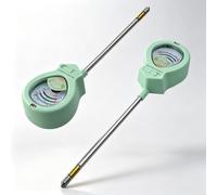 Tester de Jardín Pantalla Giratoria 90° para fácil Lectura Tester | Mide pH, humedad, y fertilidad, para cuidado integral, sin baterías, lectura al instante