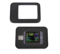 Tester USB de 1,77 Pulgadas, Multímetro de Potencia USB PD3.1EPR AVS TBT4 USB4, Aleación de Aluminio, Rango 4-28V 5A - Análisis Completo de Calidad, Detección Avanzada de Cable