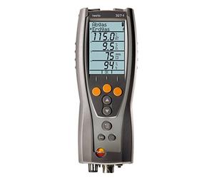 testo 327-1 Analizador de gases de combustión, set avanzado