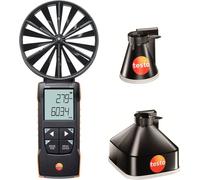 Testo Kit 417 con embudos de medición con conectividad de aplicación