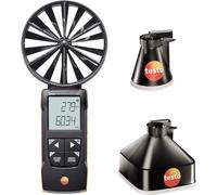 Testo Kit 417 con embudos de medición con conectividad de aplicación