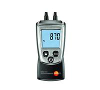 testo - Manómetro digital 510 I doble puerto diferencial para sistemas de aire acondicionado y conductos de ventilación