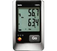TESTO - Registrador de datos de temperatura 176 T4 (0572 1764)