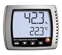 Testo Termohigrómetro 608-H2 – Humedad, punto de rocío, temperatura, alarma LED
