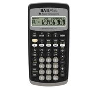 Texas Instruments BA-II Plus calculadora Bolsillo Calculadora financiera Negro