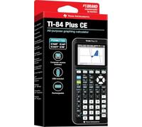 Texas Instruments - Calculadora gráfica TI-84 Plus CE, color negro