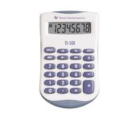 Texas instruments ti-501 calculadora bolsillo calculadora básica azul