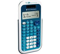 Texas Instruments Calculadora TI-34 Multiview Blanco, Azul