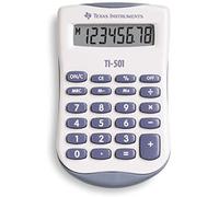 Texas instruments ti-501 calculadora bolsillo calculadora básica azul
