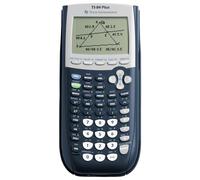Texas Instruments Calculadora gráfica Ti-84 Plus – 8 líneas, memoria, vistas 2D – Negro