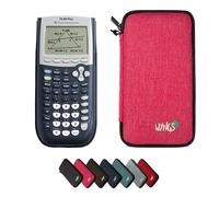 Texas Instruments TI-84 Plus, calculadora gráfica con funda protectora WYNGS rosa