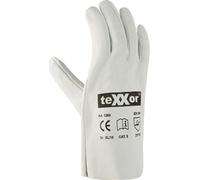 teXXor Guantes de napa de oveja de cuero integral (12 pares) 1260 11