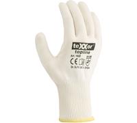 teXXor Guantes de punto fino de algodón/niloon (12 pares) 1920 10