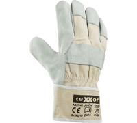 teXXor Guantes de serraje de vaca Rhön (12 pares) 1141 12