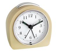 TFA Dostmann Despertador electrónico analógico beige