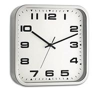 TFA 60.3013 - Reloj de Pared electrónico, 300 mm, Color Plata