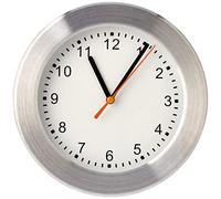 TFA 98.1047 - Reloj de Pared electrónico, 200 mm, Color Plata