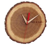 TFA - Analoge Wanduhr aus Eichenholz TREE-O-CLOCK 60.3046.08 - natur