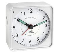 TFA Dostmann 60.1510 Picco reloj de alarma de radio analógica (Blanco)
