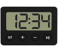 Tfa-dostmann 60.2014.01 despertador reloj despertador analógico negro