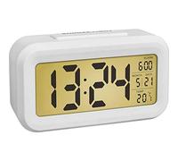 TFA Dostmann 60.2018.02 Reloj Despertador Quarz Blanco Alarmzeiten 1