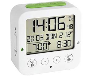 Tfa-dostmann 60.2528.01 despertador reloj despertador digital negro