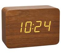 Tfa-dostmann 60.2549.08 despertador reloj despertador digital marrón