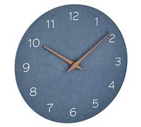 TFA Dostmann 60.3054 Reloj de pared analógico (azul paloma con pila)