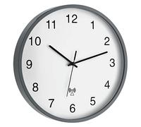 TFA Dostmann 60.3511.10 - Reloj de pared controlado por radio, color gris
