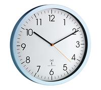 TFA Dostmann 60.3517.55 Reloj de pared de radio marco de aluminio (aluminio)