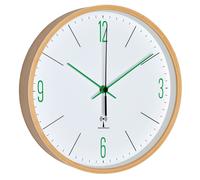 Tfa dostmann 60.3524.04 - reloj de pared de madera y 25,5 x 4,5 x 25,5