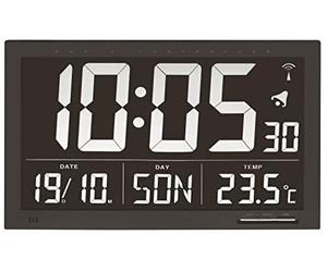 Tfa-dostmann 60.4505 despertador reloj despertador digital negro