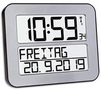 Tfa-dostmann 60.4512.54 despertador reloj despertador digital plata