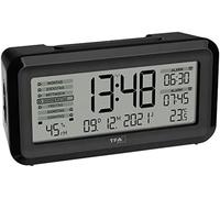 Tfa-dostmann boxx2 reloj despertador digital negro
