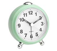 TFA Dostmann Despertador analógico de Estilo Retro con Mecanismo silencioso, de plástico, Color Menta, 83 x 53 x 92 mm (Largo x Ancho x Alto)
